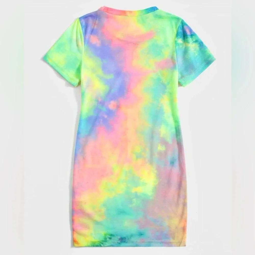SHEIN Tye-Dye Dress - Picture 2 of 3